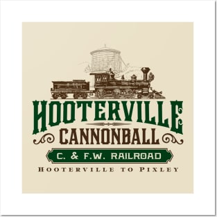 Hooterville Cannonball Posters and Art